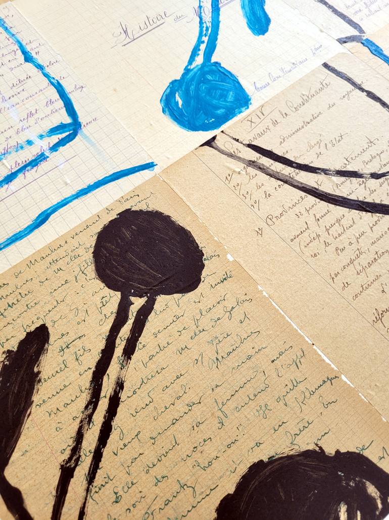 Original Contemporary Abstract Painting by Beatriz Mahan