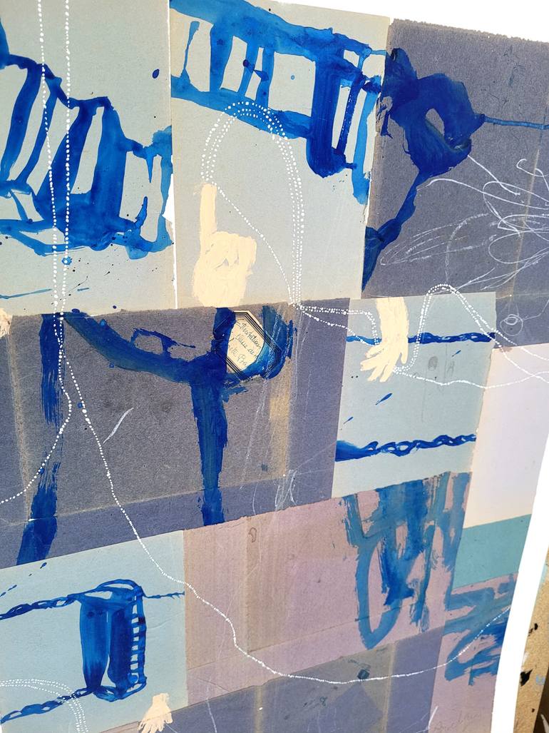 Original Painterly Abstraction Abstract Mixed Media by Beatriz Mahan