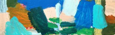 Original Painterly Abstraction Abstract Mixed Media by Beatriz Mahan