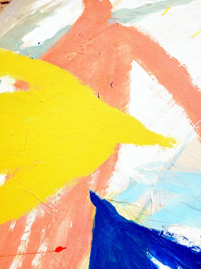 Original Abstract Animal Painting by Beatriz Mahan