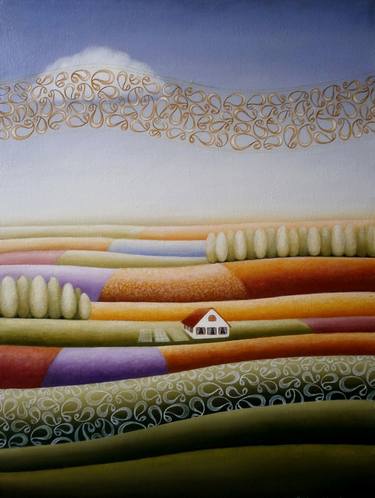 Print of Landscape Paintings by Tatiana Vezeleva