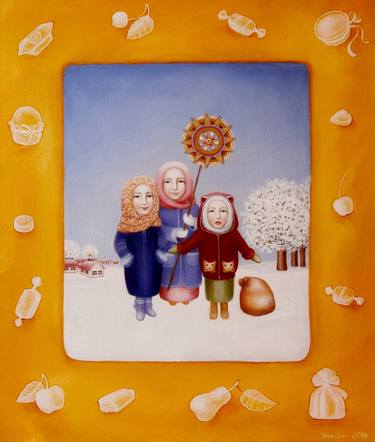 Print of Children Paintings by Tatiana Vezeleva