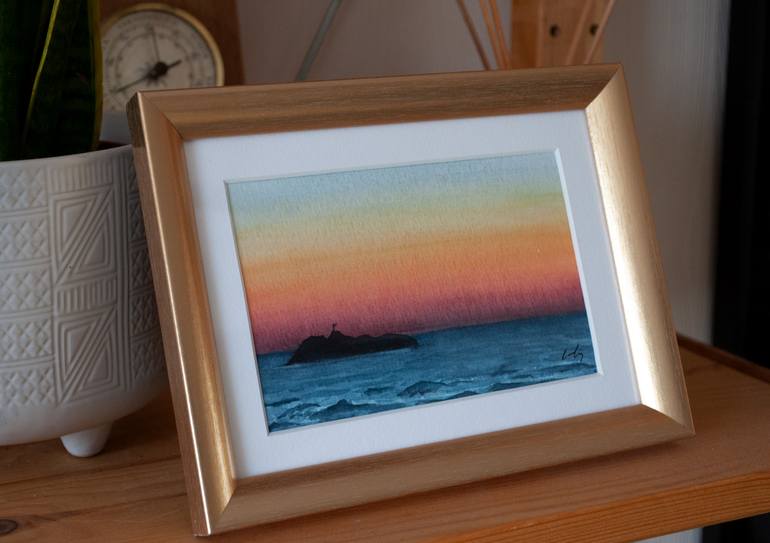 Original Documentary Seascape Painting by Catherine Koblinsky
