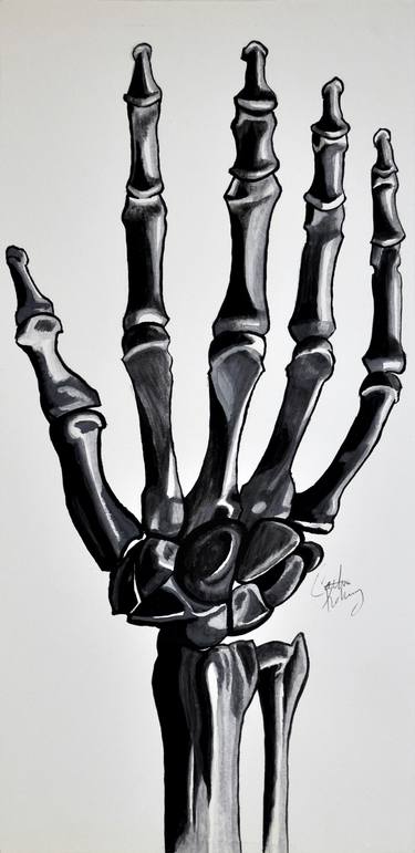 Hand, black thumb
