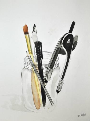 Print of Documentary Still Life Paintings by Catherine Koblinsky