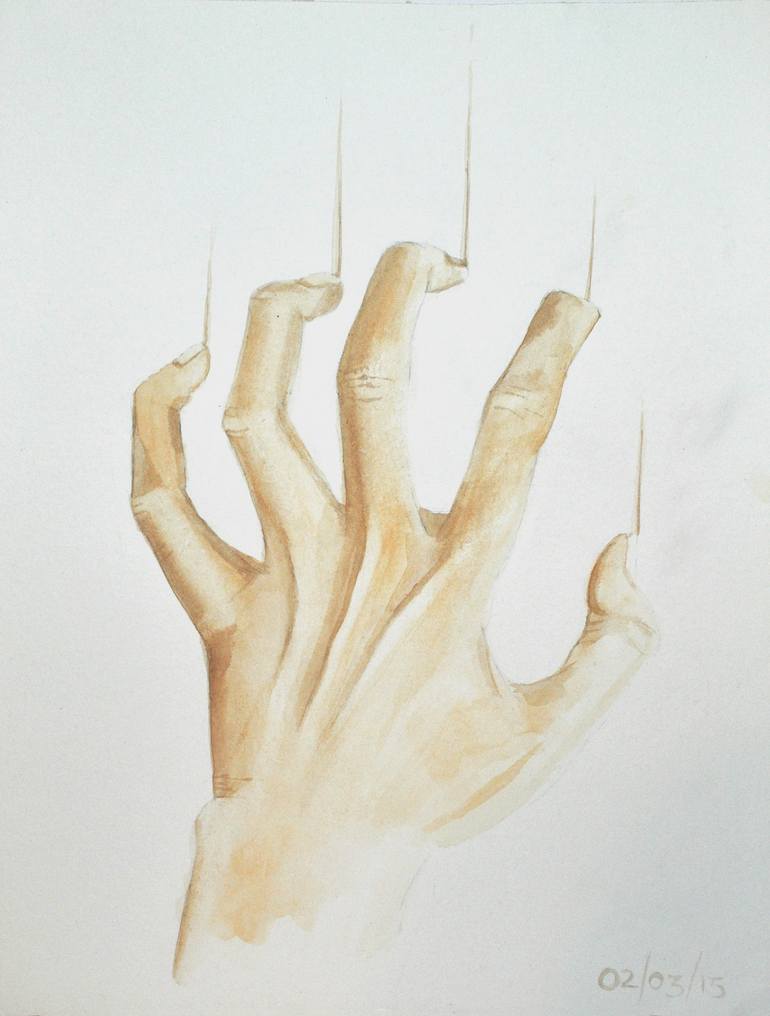 Hand, Smooth Painting By Catherine Koblinsky 