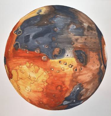 Print of Fine Art Outer Space Paintings by Catherine Koblinsky