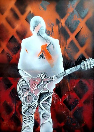Original Expressionism Music Paintings by tommy curl