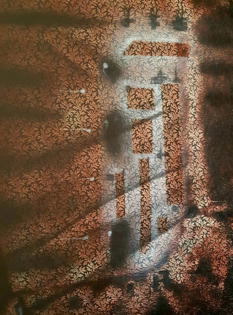 Original Abstract Expressionism Abstract Painting by Tommy Curl