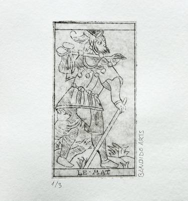 Original Symbolism Classical Mythology Printmaking by Eduardo Ripoll