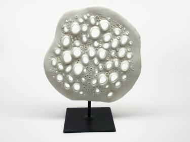 Original Abstract Nature Sculpture by Pascale Morin