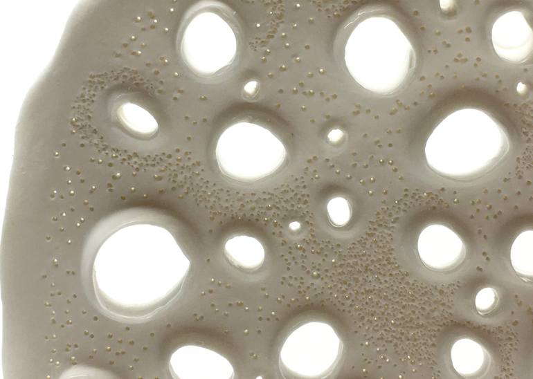 Original Abstract Nature Sculpture by Pascale Morin