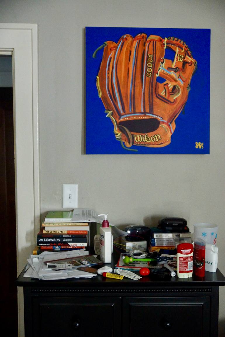 Original Folk Sports Painting by Steve Spencer