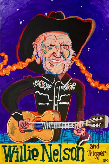 Original Folk Music Paintings by Steve Spencer