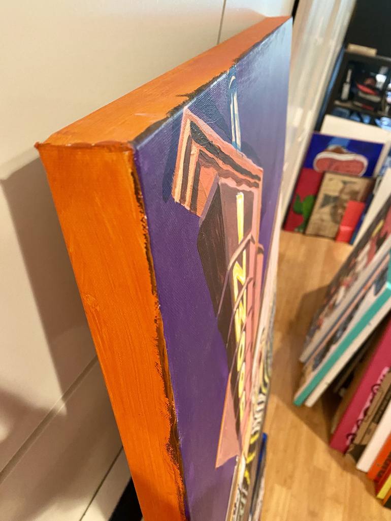 Original Fine Art Cinema Painting by Steve Spencer