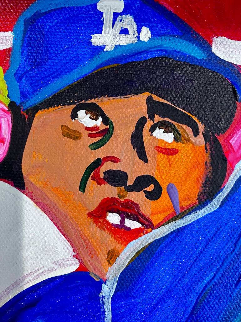 Original Pop Art Sports Painting by Steve Spencer