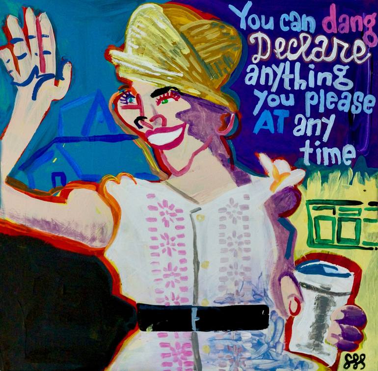 Print of Contemporary Women Paintings by Steve Spencer