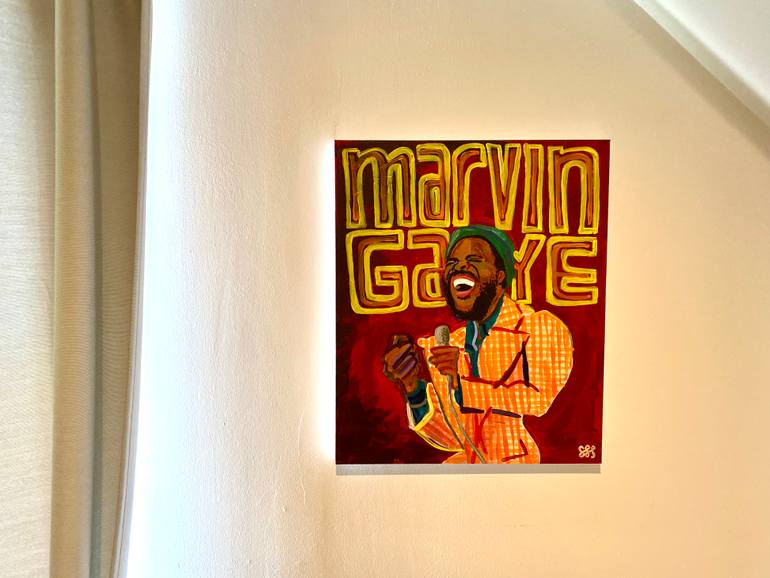 Original Folk Music Painting by Steve Spencer
