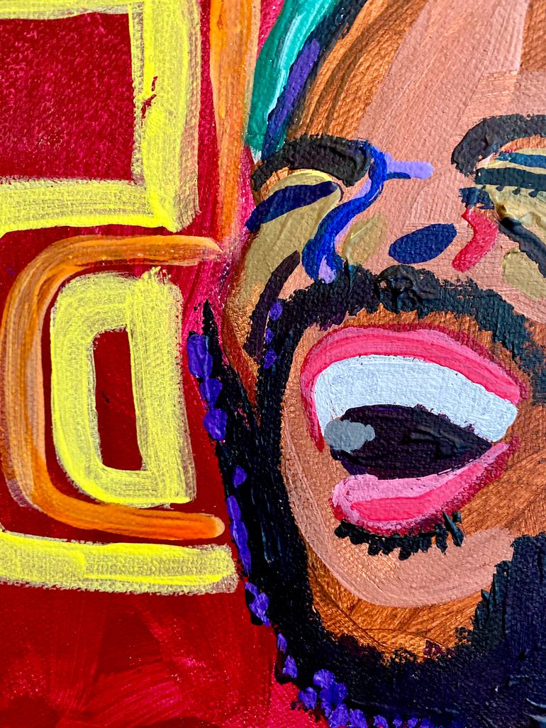 Original Folk Music Painting by Steve Spencer