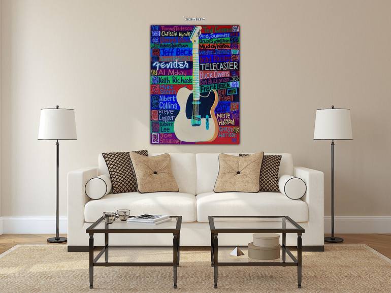 Original Folk Music Painting by Steve Spencer