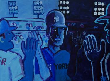 Original Folk Sports Paintings by Steve Spencer