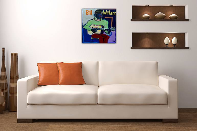 Original Folk Music Painting by Steve Spencer