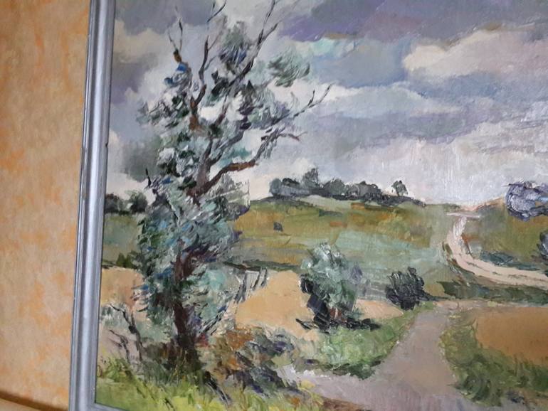 Original Impressionism Landscape Painting by Olga Karpenko
