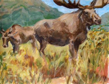 Print of Animal Paintings by Carolyn Holden