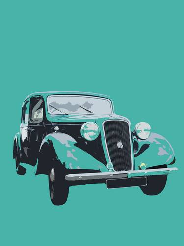 Print of Art Deco Automobile Photography by Julie Corcoran
