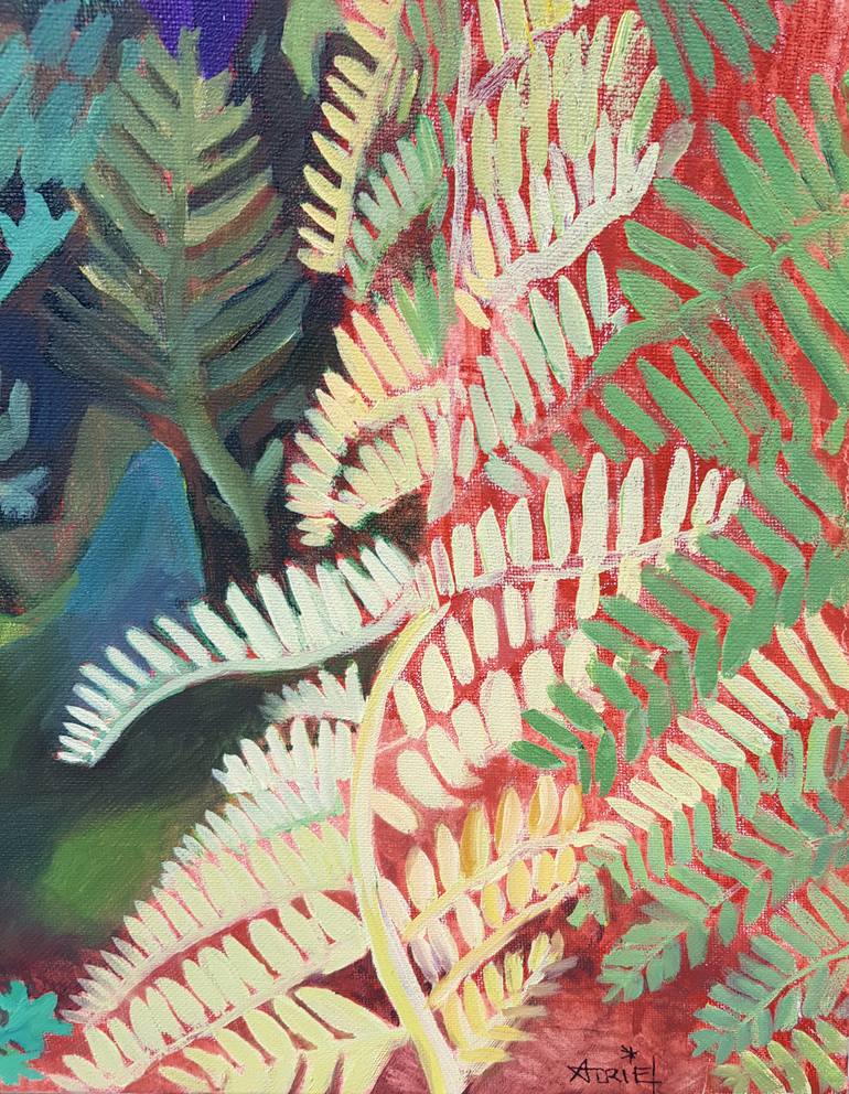 Original Figurative Nature Painting by Valérie Auriel