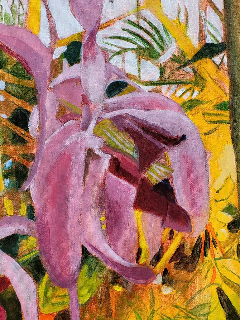 Original Impressionism Nature Painting by Valérie Auriel