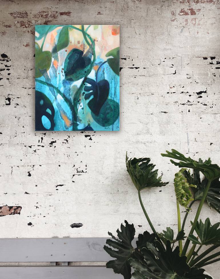 Original Expressionism Nature Painting by Valérie Auriel