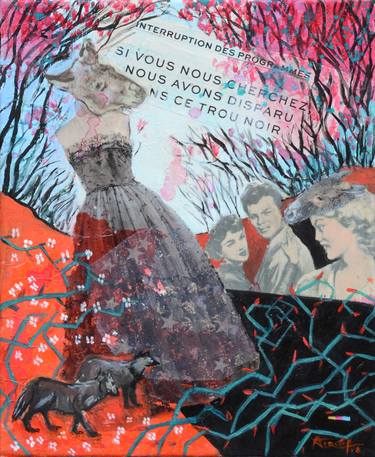 Print of Figurative Women Collage by Valérie Auriel