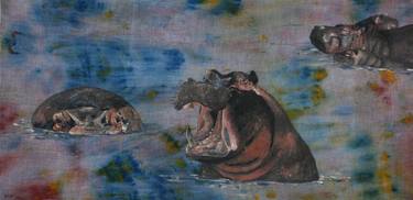 Original Expressionism Animal Paintings by daniela dente