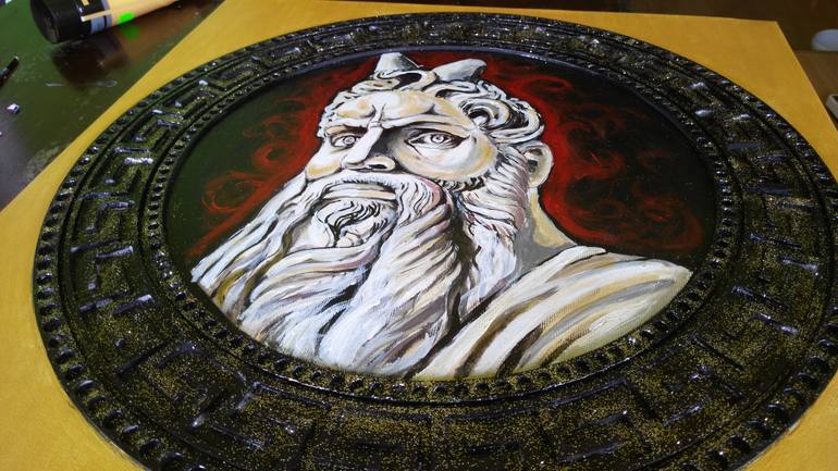Original Other Religion Painting by George Balmus