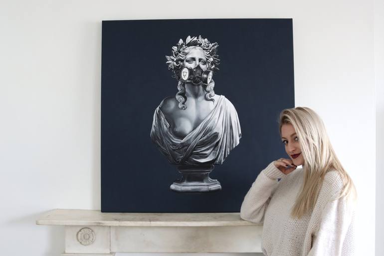 Original Conceptual Classical mythology Painting by Tiffany Barber