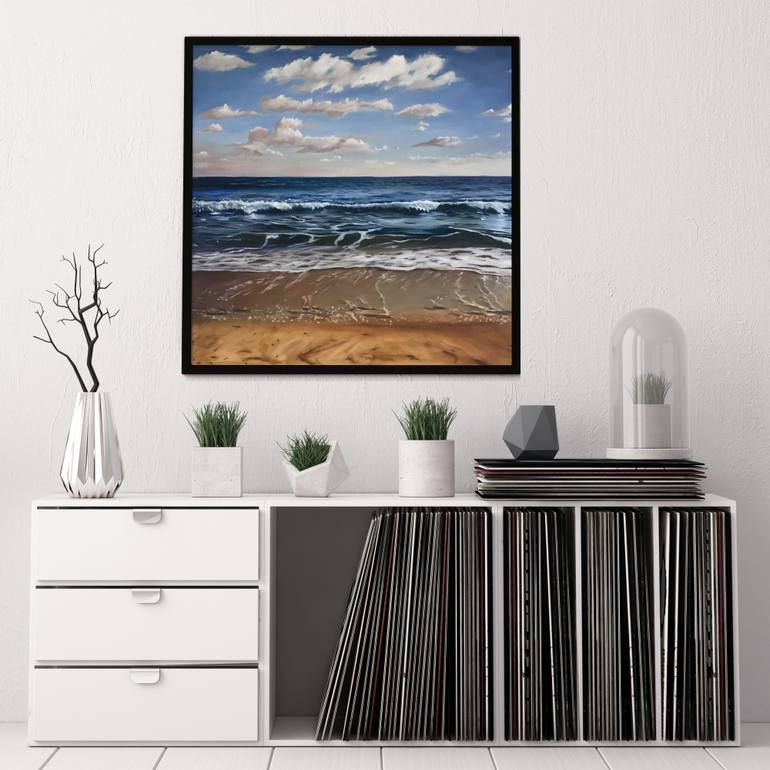 Original Impressionism Landscape Painting by Arash Sirus Azadi