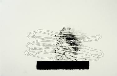 Original Minimalism Abstract Drawings by Paule Ducourtial