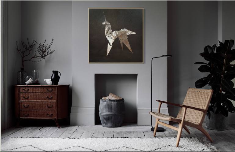 Original Contemporary Animal Mixed Media by Fletcher Sibthorp
