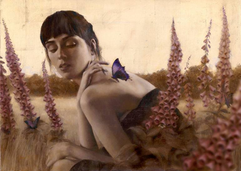 Original People Painting by Fletcher Sibthorp
