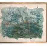 Untitled Green & Gold by Abby Kasonik