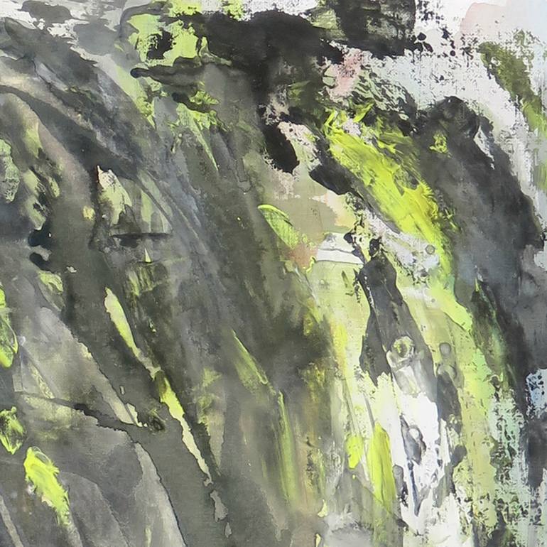 Original Conceptual Abstract Drawing by Lyudmila Chupina
