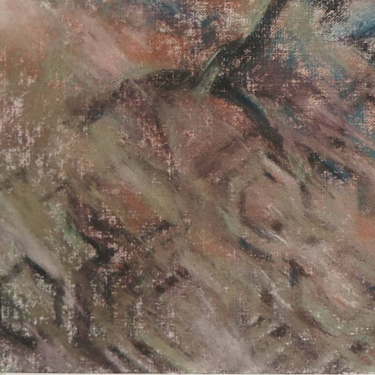 Original Abstract Children Drawing by Lyudmila Chupina