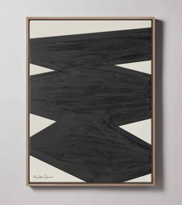 Original Minimalism Abstract Painting by Nicolette Capuano