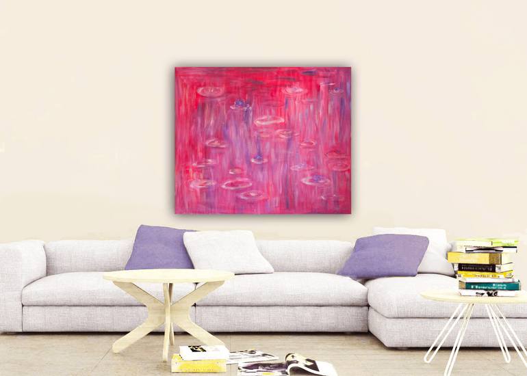 Original Abstract Nature Painting by Vas Sarisi