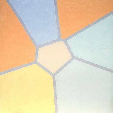 Print of Geometric Paintings by Vas Sarisi
