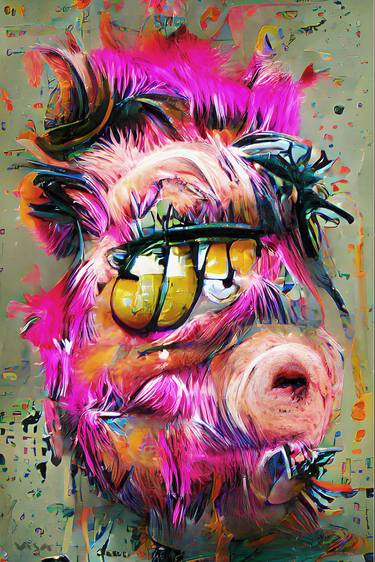 Print of Street Art Graffiti Digital by Vas Sarisi