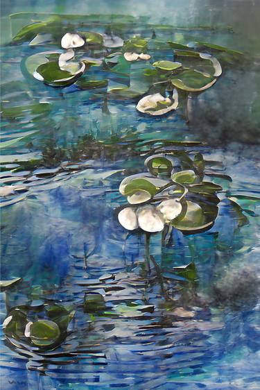 Water lilies X - Limited Edition of 1 thumb