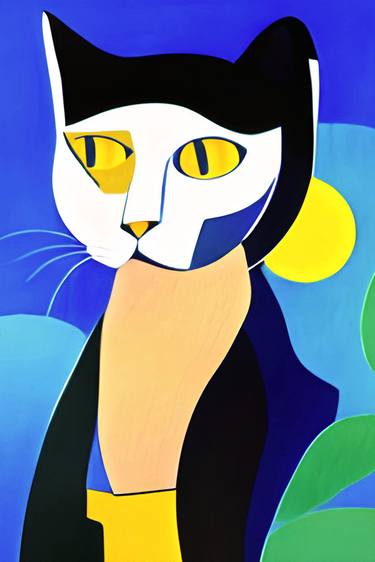 Cubism Animal Art Prints From Germany For Sale