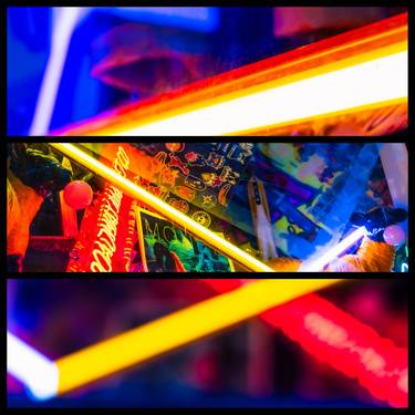 Starshards (Neon Bway) -- Triptych thumb